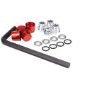 Aluminium Rc Car Wheel Rim Centre Cap M4 Nut For 1/10 Crawler Wheel