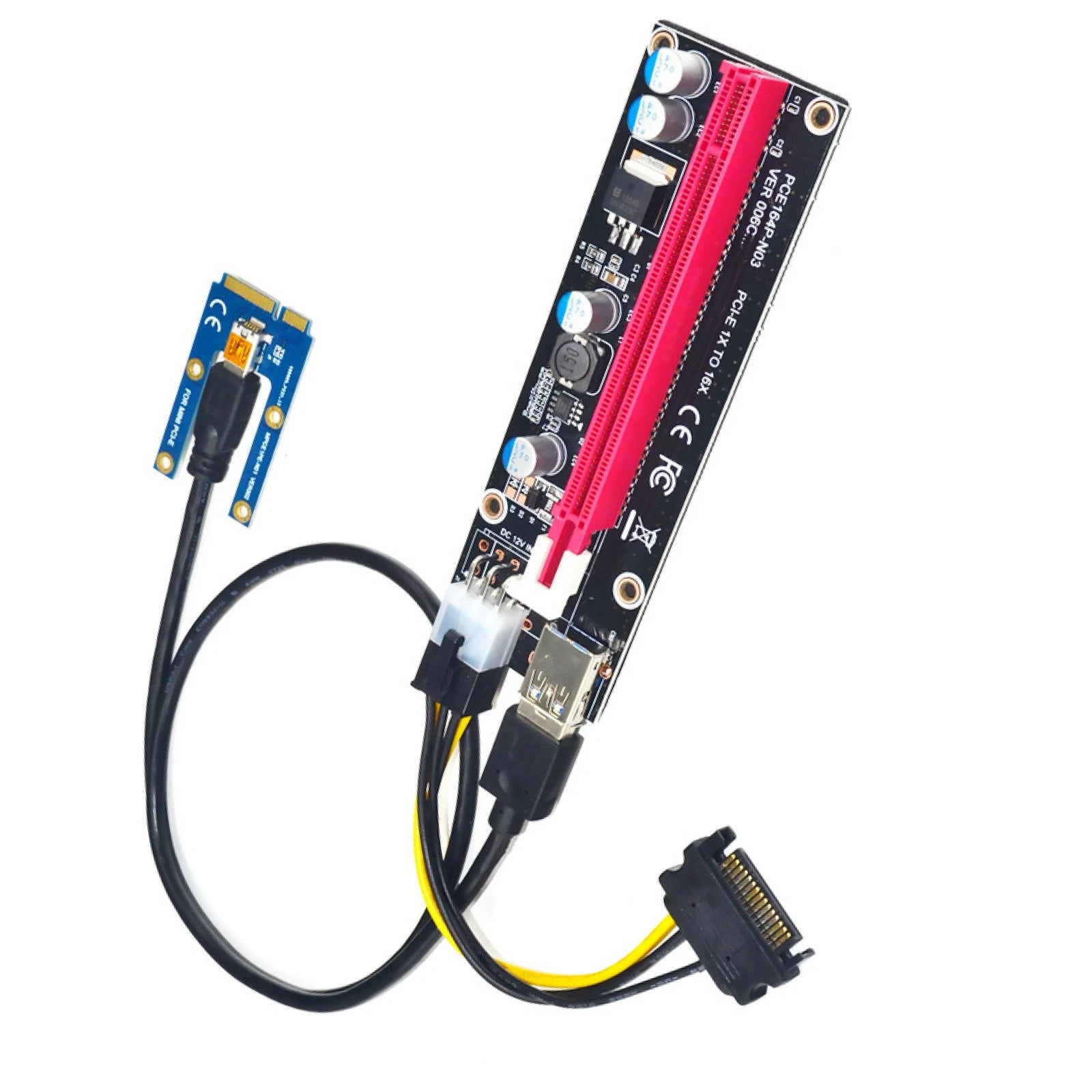 Mini Pcie To Pci Express 16x Riser For Laptop External Card Exp Gdc