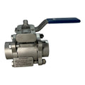 Pbm Sphle5u-g-04, Marine 316l Stainless Steel Ball Valve 1'' 900 Psig