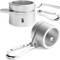 Outdoor Flag Pole Rings 1.25 Inch Aluminum Alloy 360° Rotating