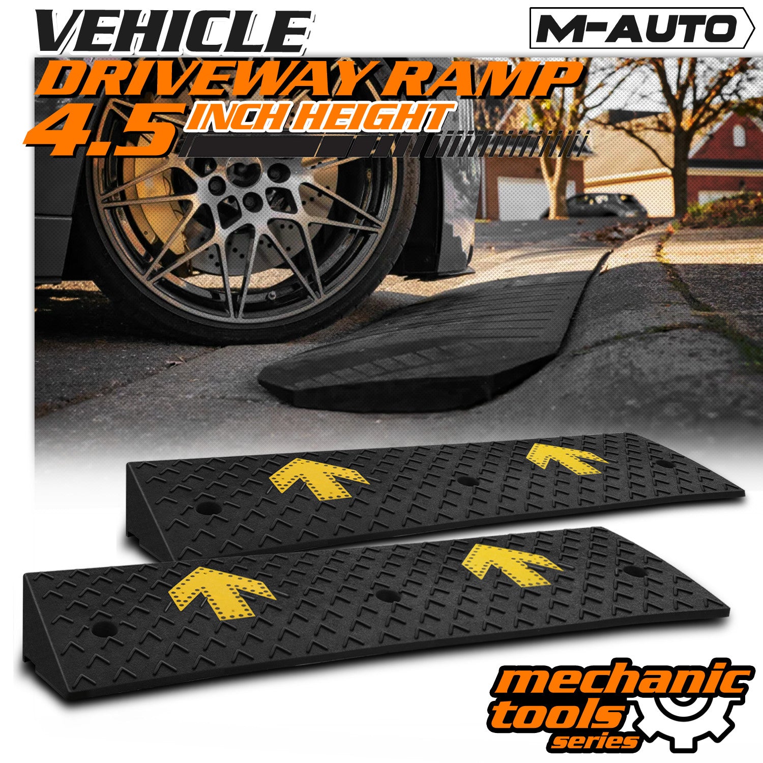 Vehicle Maintenance Ramp for Oil Changes