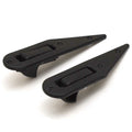 Lever Latches 8 1/4 Inch Black (Set of 2) by Cruisers