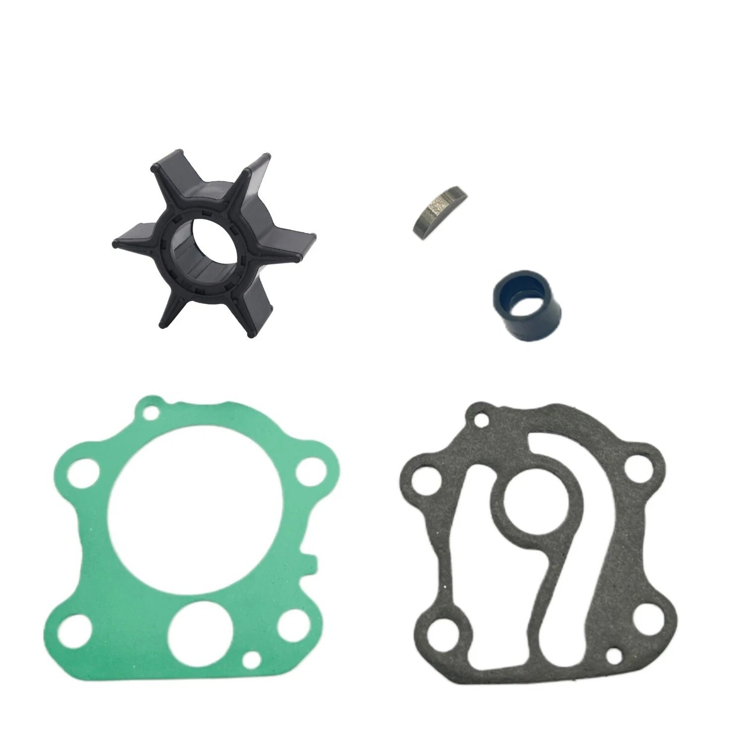 Water Pump Impeller Kit 663-w0078-a0 For Yamaha 2-str 55hp C55 Cv55