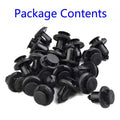 Front Bumper Fix Clip Auto Parts Kit Nylon Push Type Retainer &Amp;