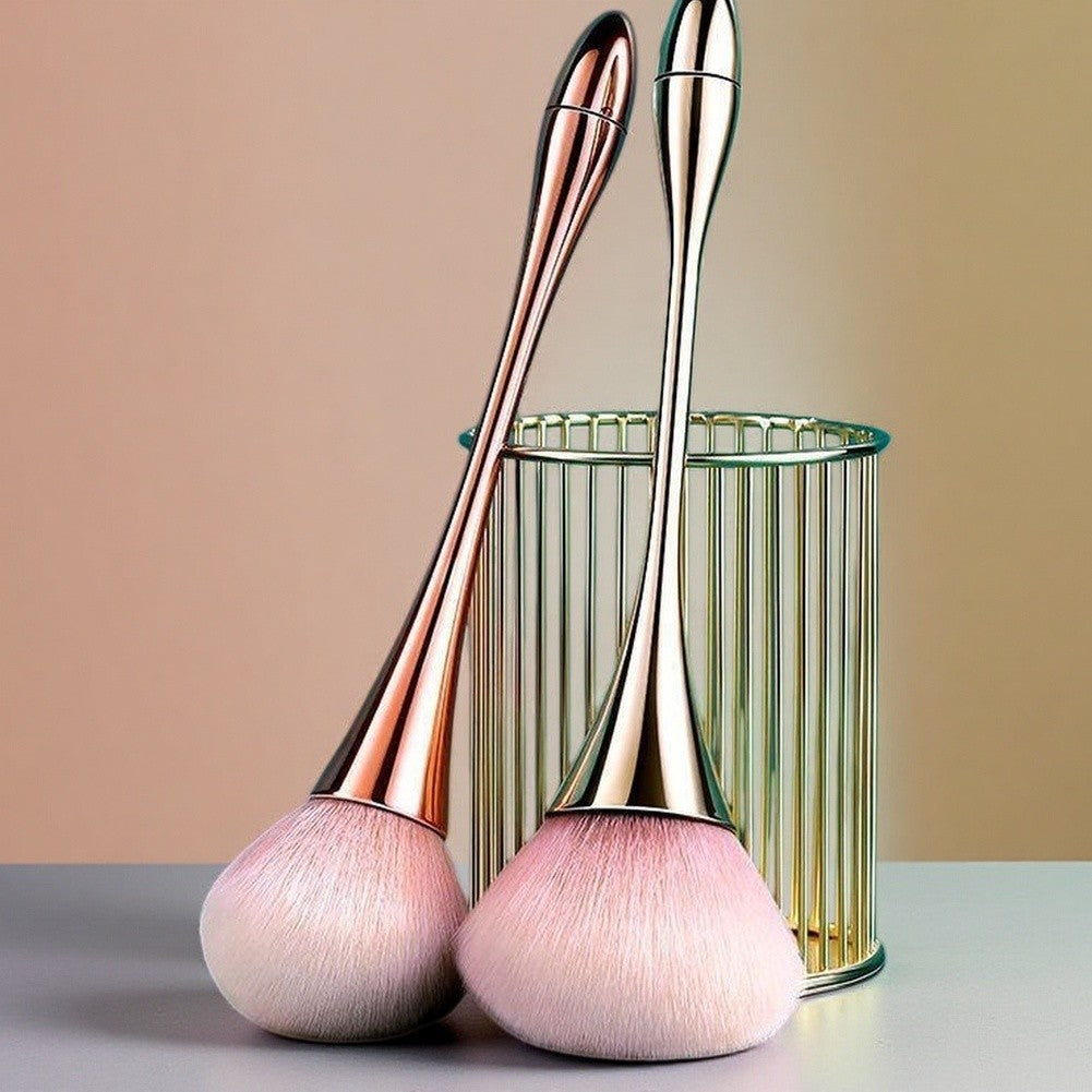 Rose Gold Makeup Dust Brush for Blush
