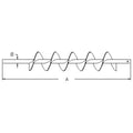 Ah169620 Auger, Shoe Grain Supply (Lh)