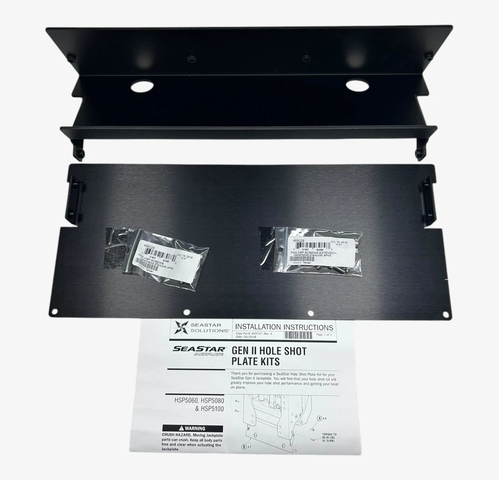 Seastar Solutions Hsp5120, Marine Gen Ii Holeshot Mounting Bracket