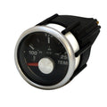 Faria Boat Temperature Gauge GBC017B 2 Inch Silver Black by Faria