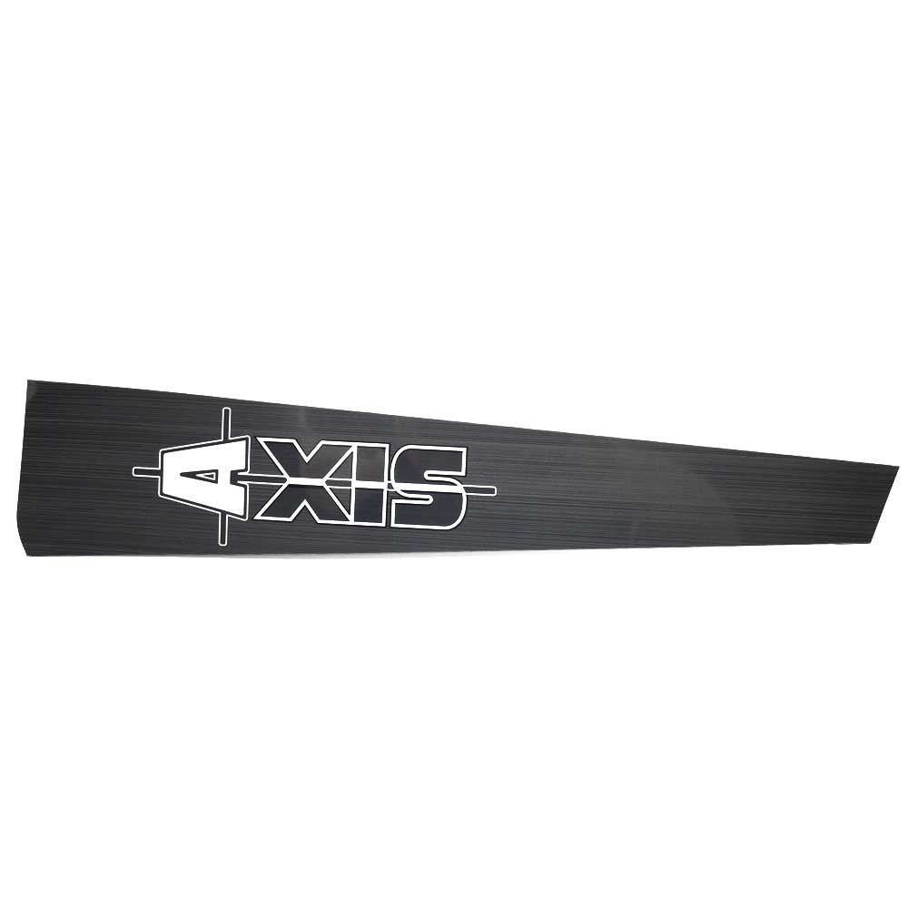 Axis Boat Glove Box Decal Gray Black 21 7/8 x 4 1/2 Inch by Axis