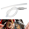 Motorcycle Car Clutch Brake Bleeder Hose Way Valve Tube Bleeding
