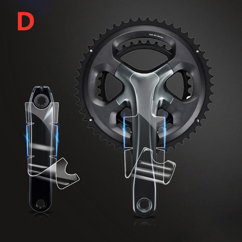 Functional Bike Sticker Crank Protector