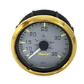 Faria Boat Speedometer SE9788B Signature Gold 35 MPH 3 1/4 Inch by Faria