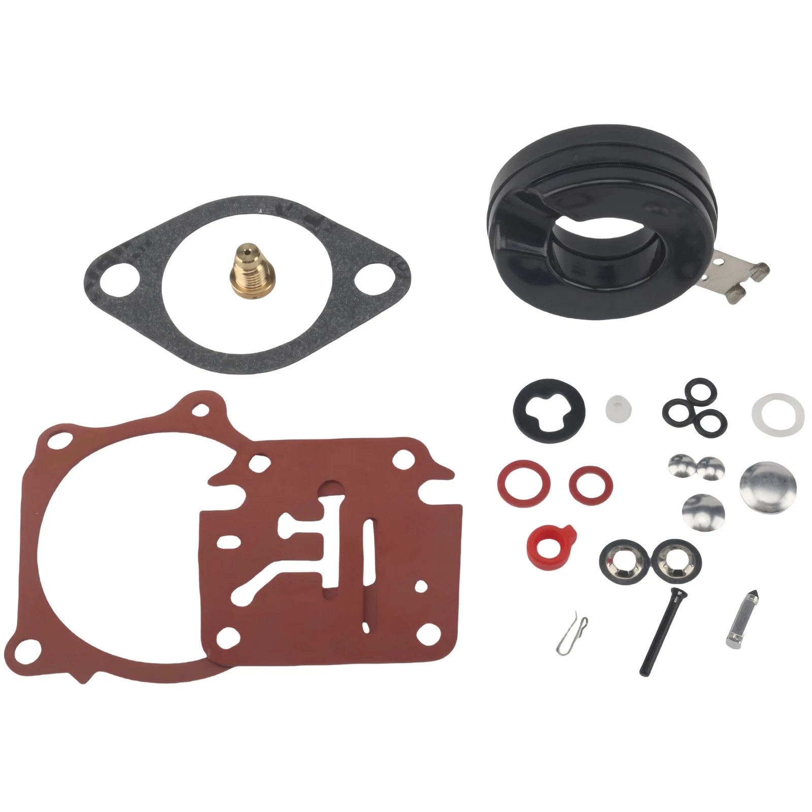 New Carburetor Carb Rebuild Repair Kit W/ Float For Johnson Evinrude