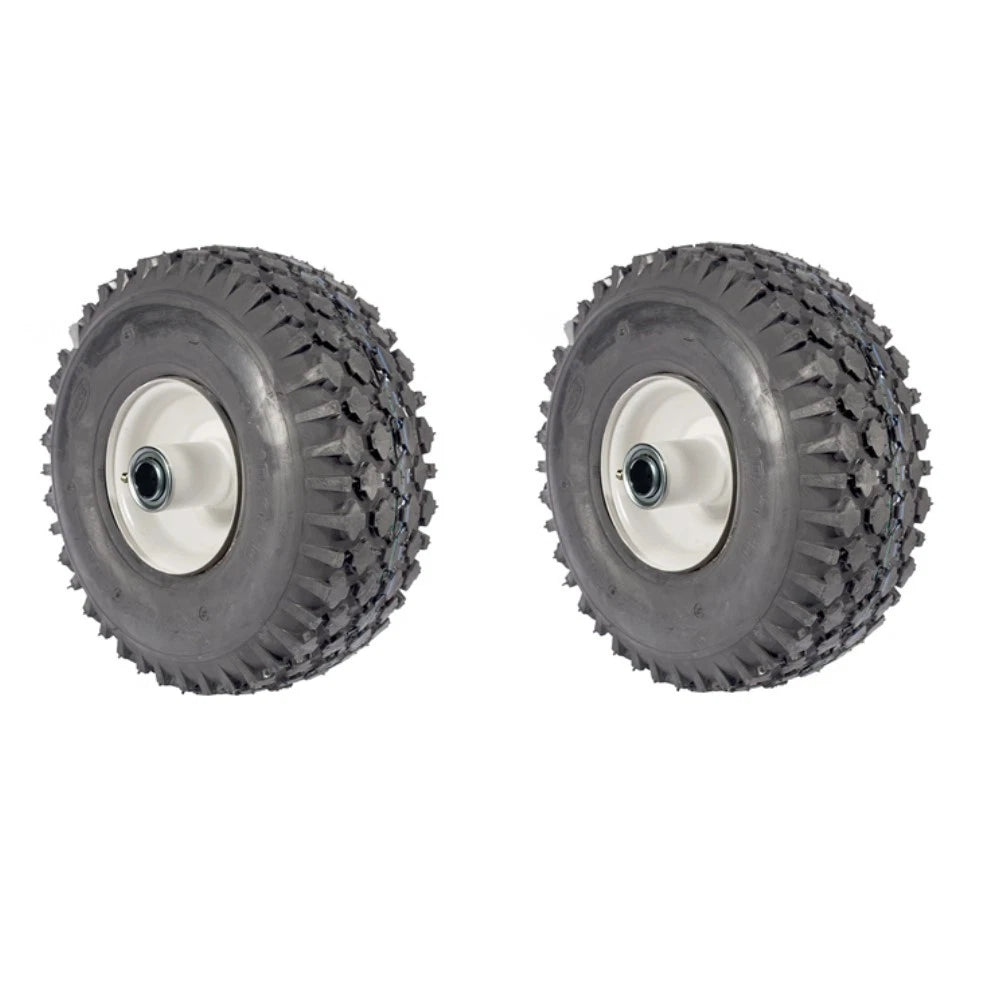 2 Pack Snapper Mower Wheels Front Assembly 7052268 7052267 7050618