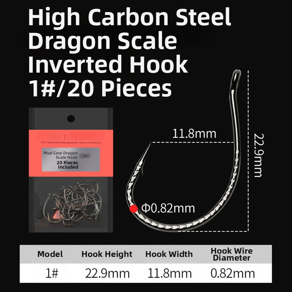 Anti-Slip Design Dragon Scale Hooks
