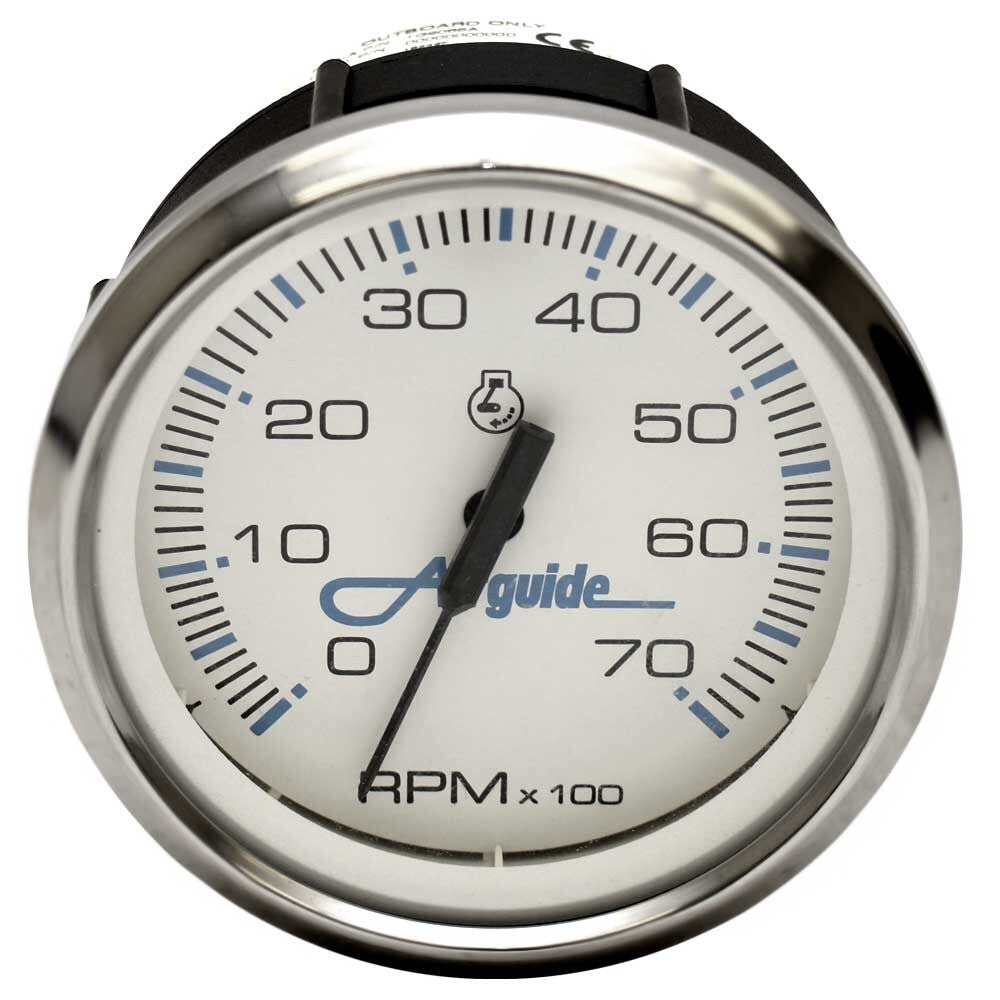 Airguide Boat Tachometer Gauge TC9086A Faria Chesapeake White Series by Airguide