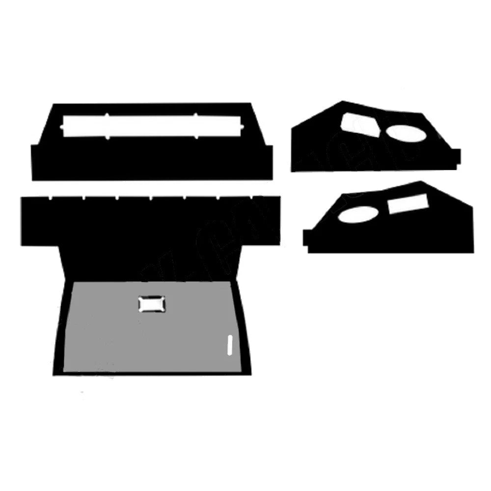 C86h4 New Headliner Kit Fits Case-ih Tractor Models 886 986 1086 1486