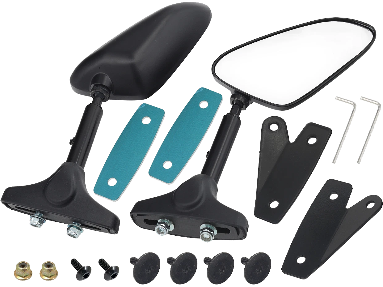 Sp1 Rear View Mirrors A/c For Arctic Cat Snowmobile 2013-2016