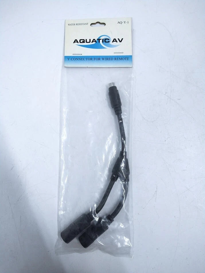 Aquatic Av Aq-y-1, Y Connector Cable For Wired Remote