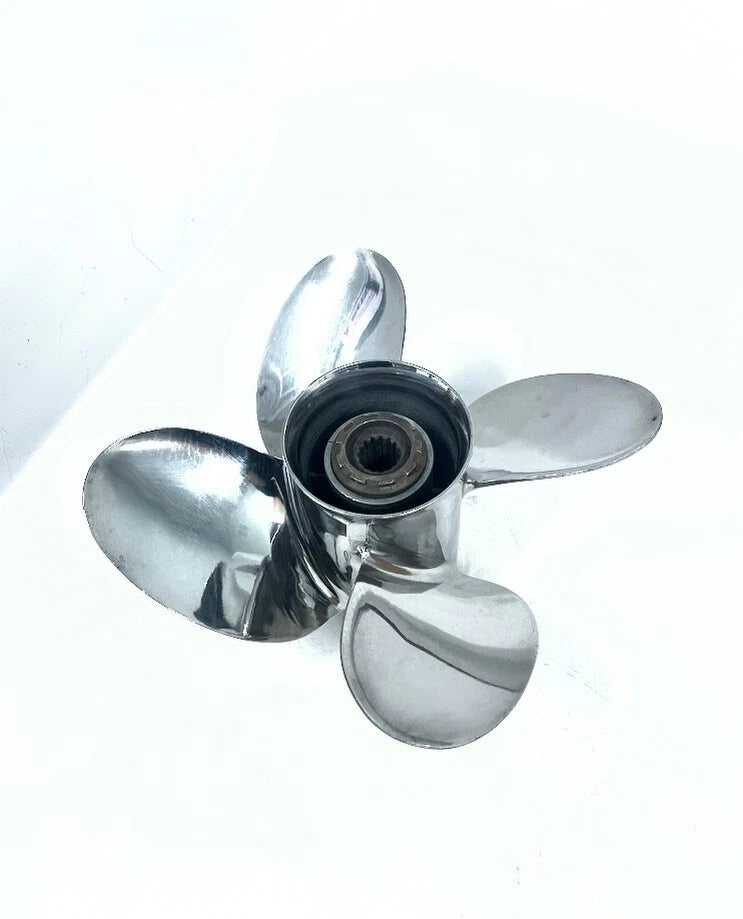 Honda Marine 4 X M13 1/4 X 15 Lh, Stainless Steel Propeller
