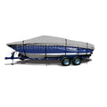 Stratos 476 Sf Fishing Trailerable Boat Cover Grey Heavy Duty Marine