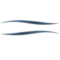 Tracker Boat Wave Decals 157717 / 157716 | Metallic Blue (Set of 2)Ope