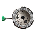 6 Hands Quartz Chronograph Watch Assembly With Date Feature For