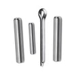 Propeller Shear Pin & Split Pin Kit for Mercury 2 2.5 3 3.3 3.5 HP OutboardOpens