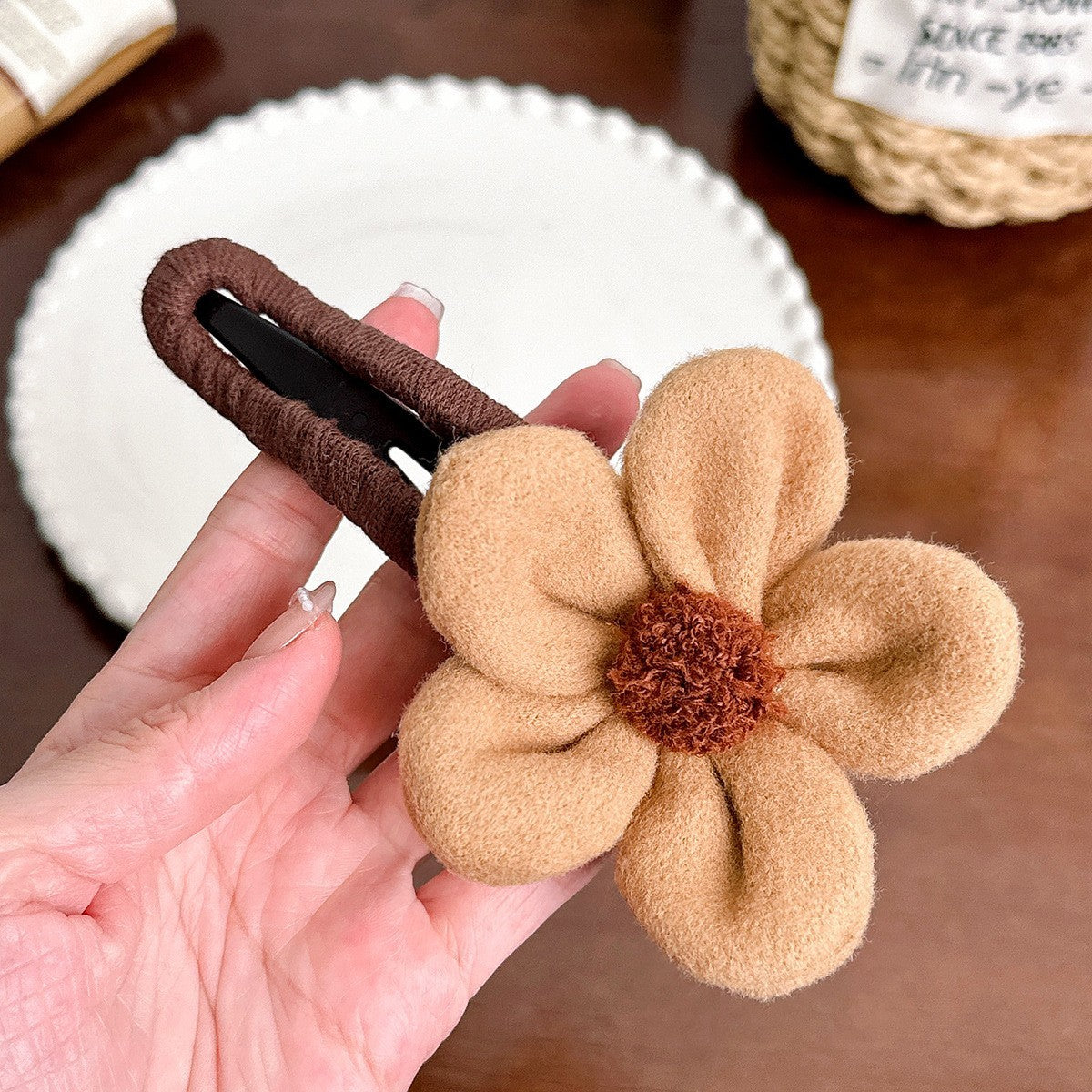Floral Hair Claw Comfortable Hair Accessory