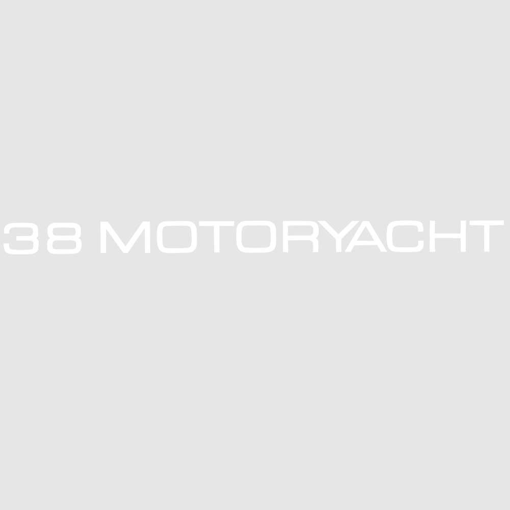 Bayliner Boat Decal 38 Motoryacht White by Bayliner