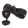 Marine Audio Boat Input Extension Cable Panel Mount 10 FT by Marine Audio