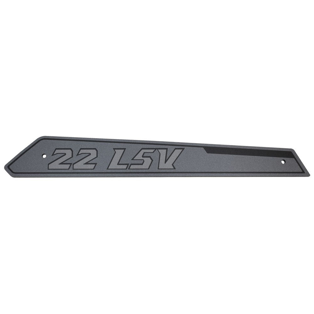 Malibu Windshield Accent Panel 22 LSV Gray Acrylic by Malibu