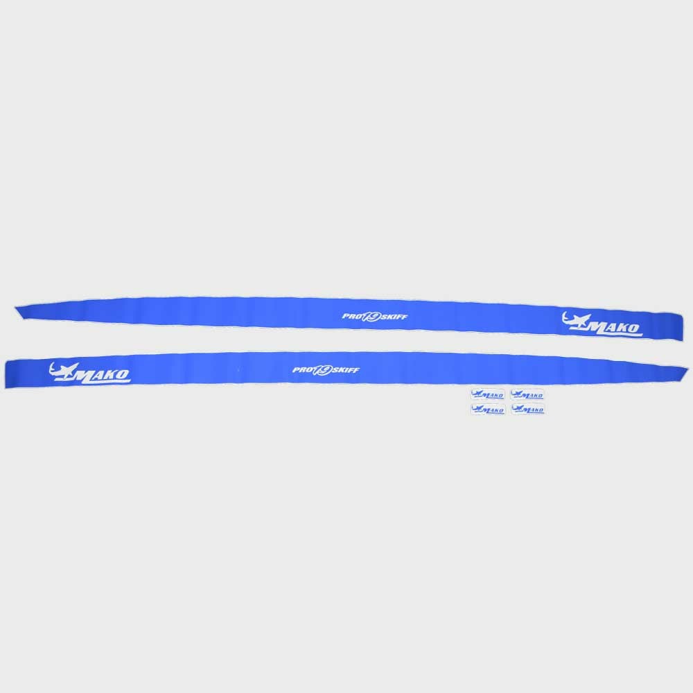 Boat Graphic Decal Sticker Mako Pro Skiff 19 Blue by Mako