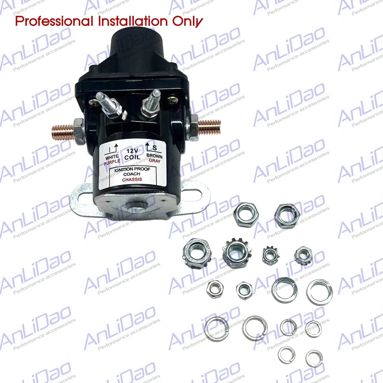 Fit Intellitec Battery Disconnect Relay Includes Fuses And Screws