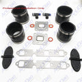 Fit Mercruiser Gm V6 4"dry Joint Exhaust Bellows Kit 807166a1