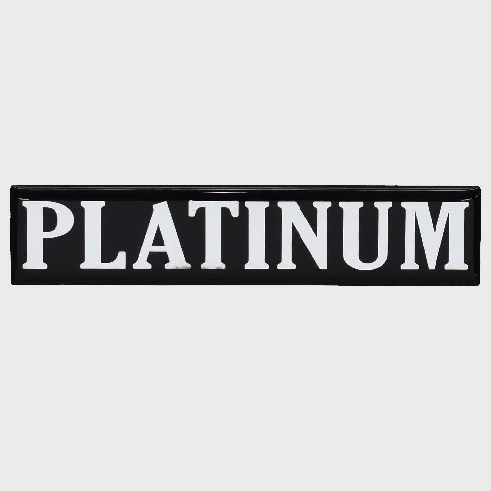 Crestliner Boat Raised Emblem Decal Platinum Edition by Crestliner