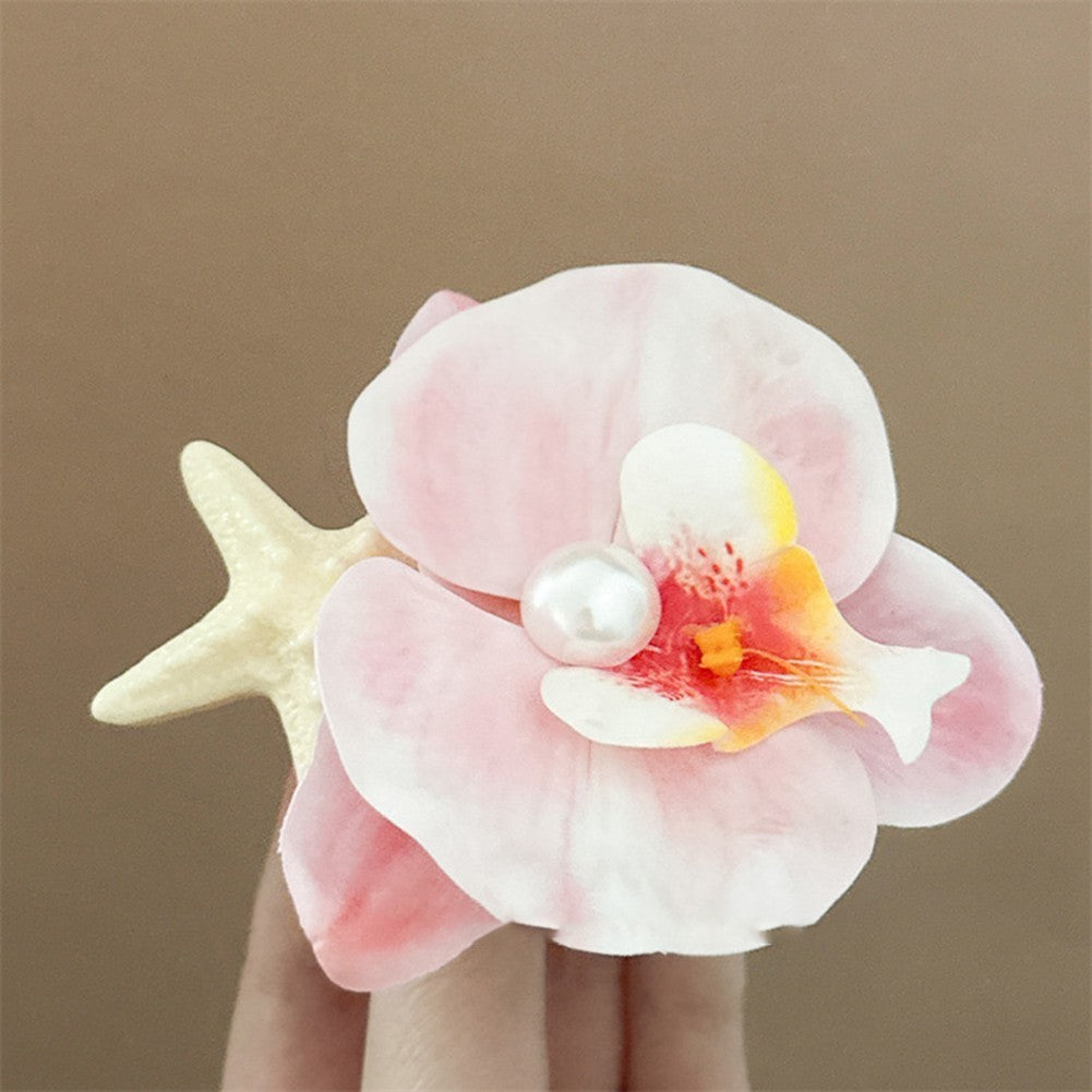 Starfish Hair Clip Set Tropical Style