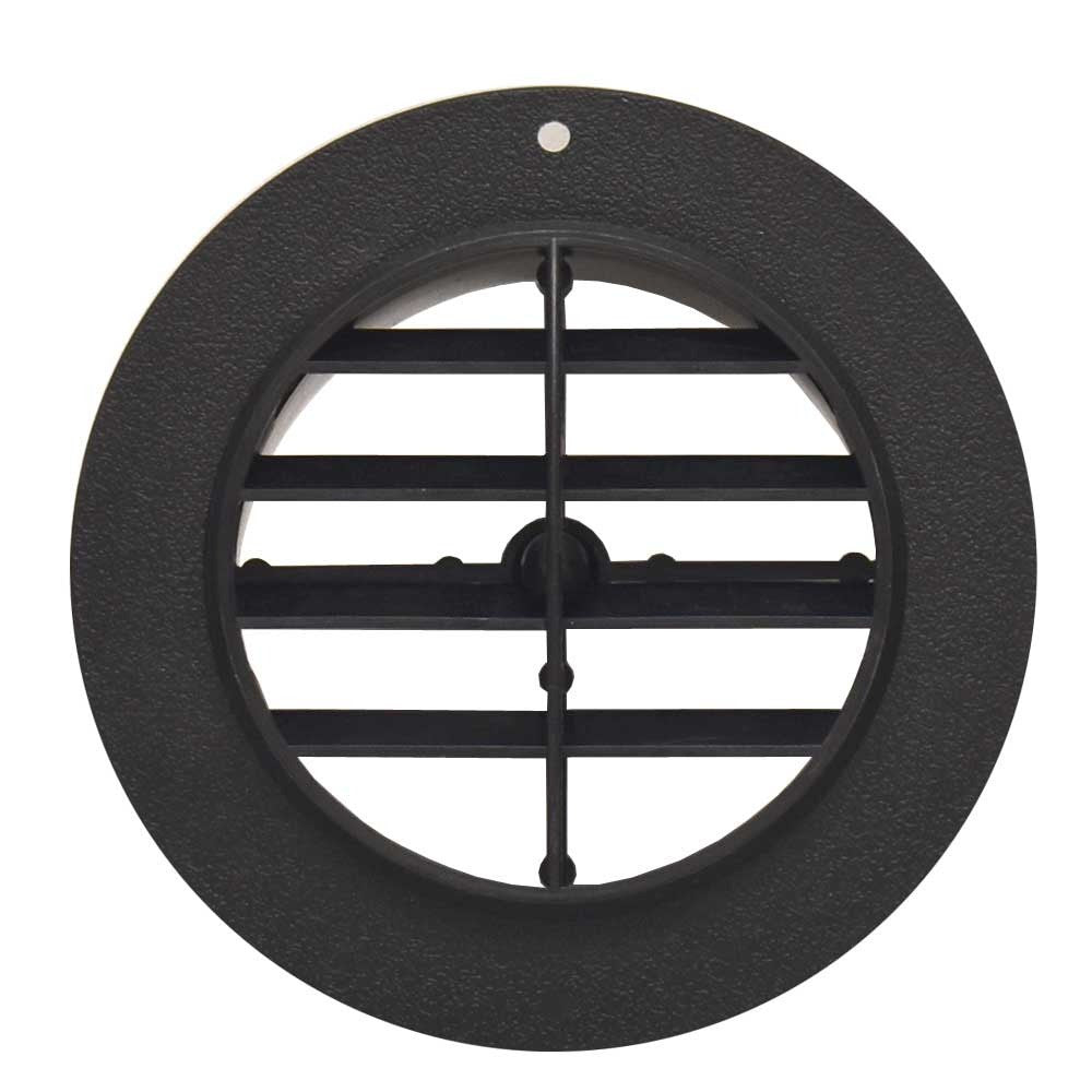 Dometic Boat Vent Grille 4 Inch Black Plastic by Dometic