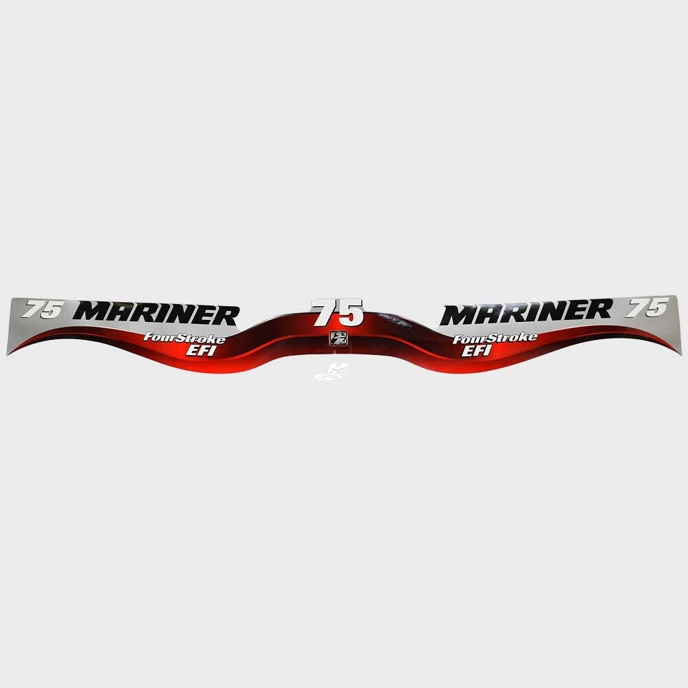 Mercury Boat Decal Set Mariner 75 EFI by Mercury