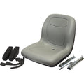 Gray Seat With Arm Rests Hustler Dixie Chopper Jacobsen Fits Toro
