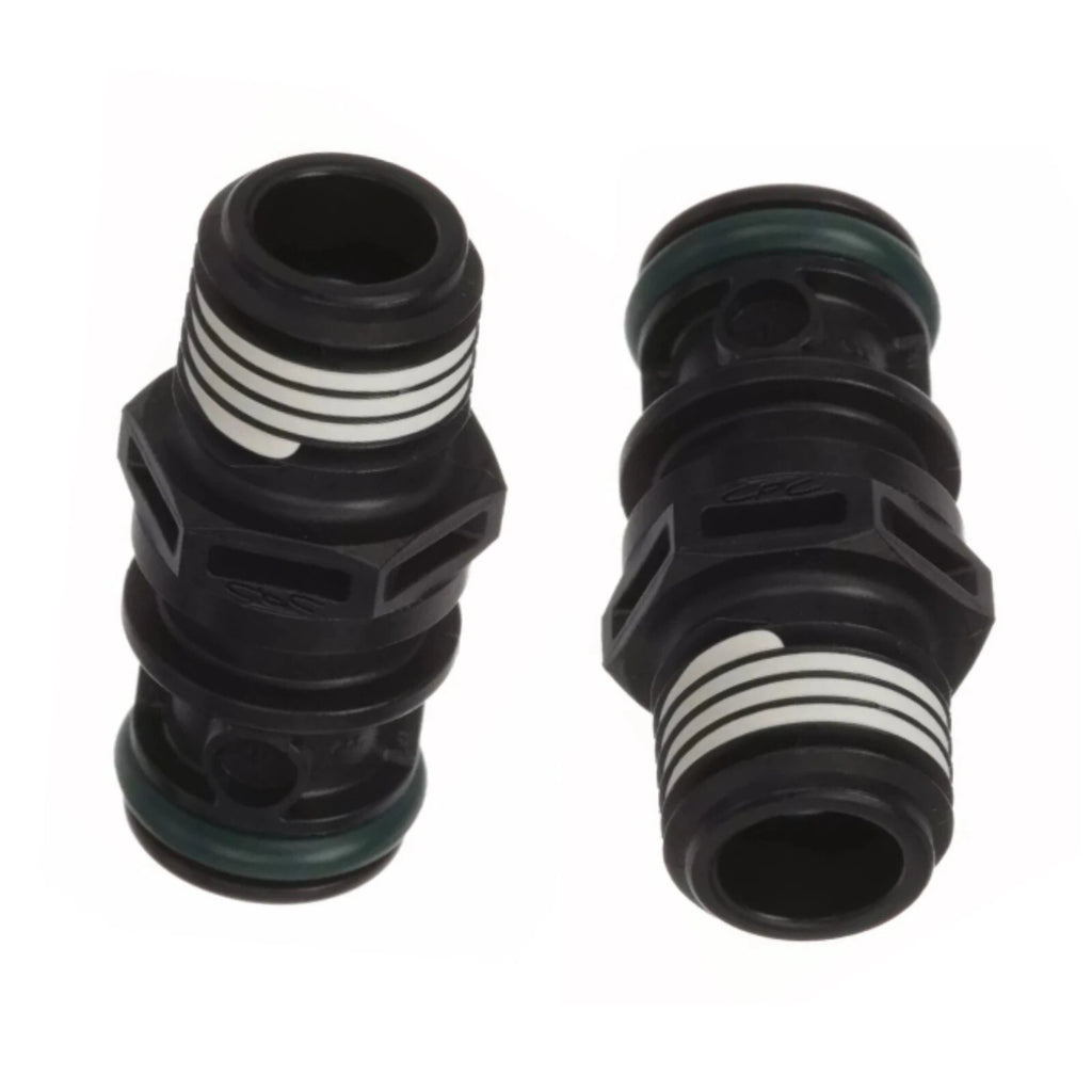 Universal Sprayless Connector for Attwood 8838TM6, Male Hose 5/16" to 3/8"
