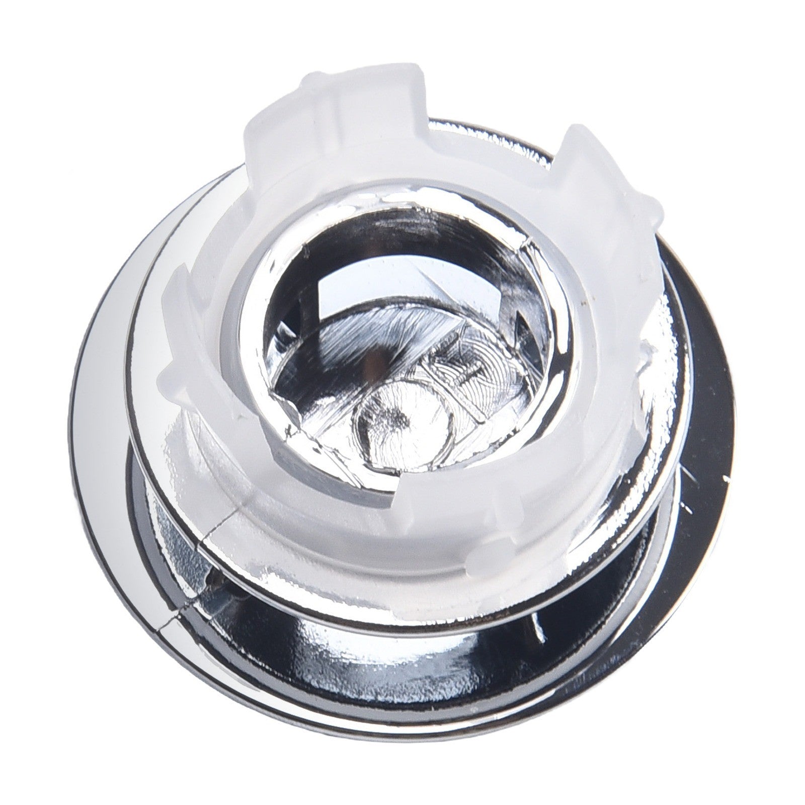 Chrome Overflow Cover for Bathroom Basin