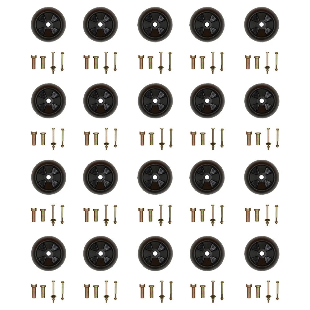 Set Of (20) Deck Wheel Kit Fits John Deere Riders With 38"" And 48""