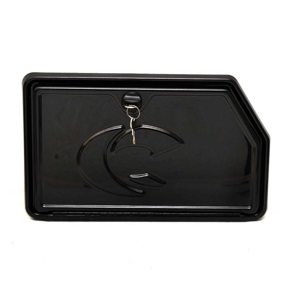 Boat Glove Box Door Lund Black Plastic by Lund