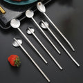Rust Resistant Steel Straw Spoon