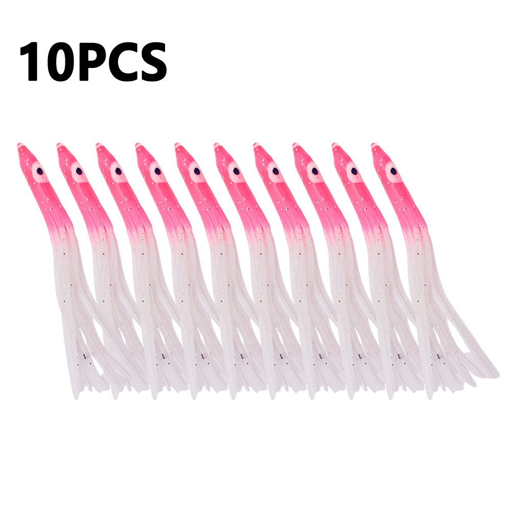 Fishing Lure Squid Glow in the Dark Pack