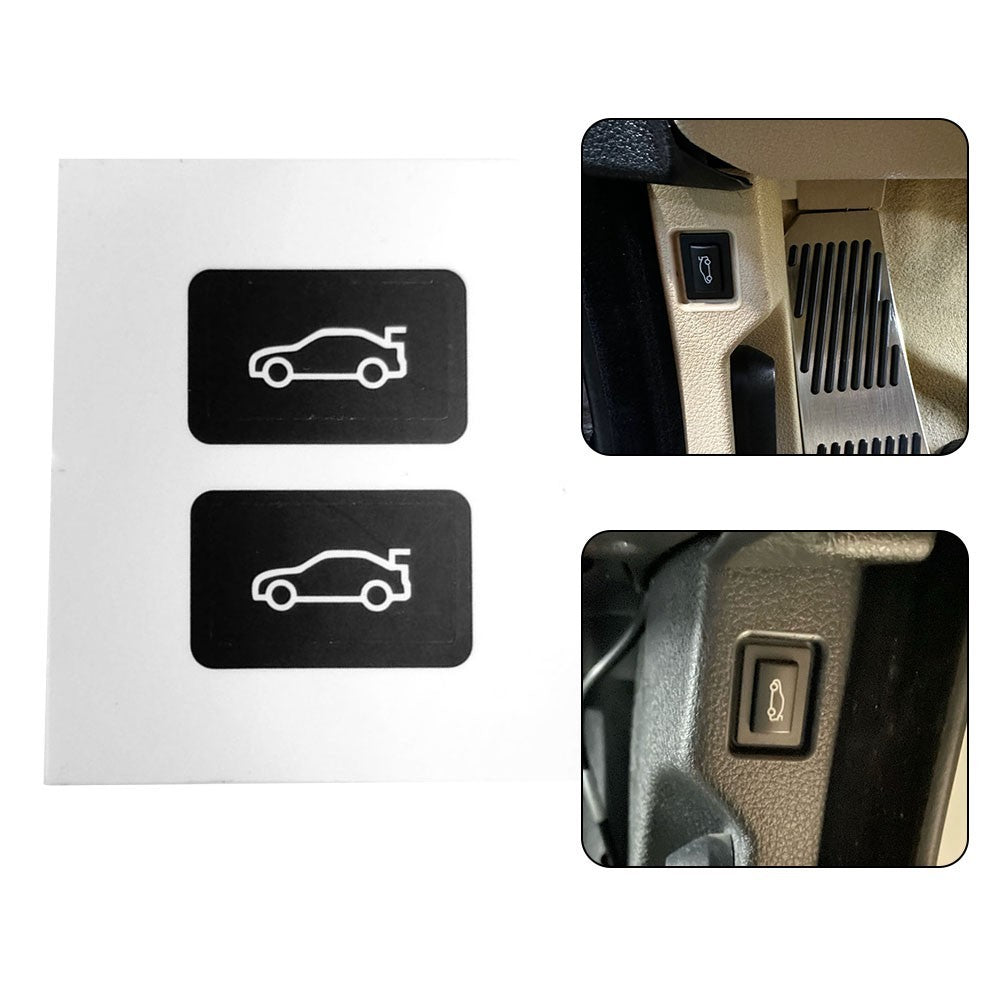 Vinyl Tailgate Button Cover for BMW 5 Series