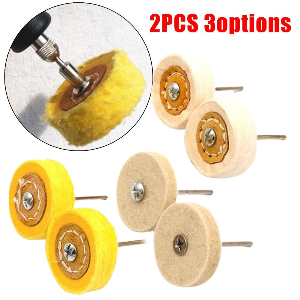 2 Inch T Shape Cotton Polish Buffing Wheel
