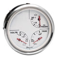 Faria Boat Multifunction Gauge 4 1/4 Inch Evinrude by Faria