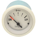 Teleflex Trim Gauge Lido White 2 Inch by Teleflex